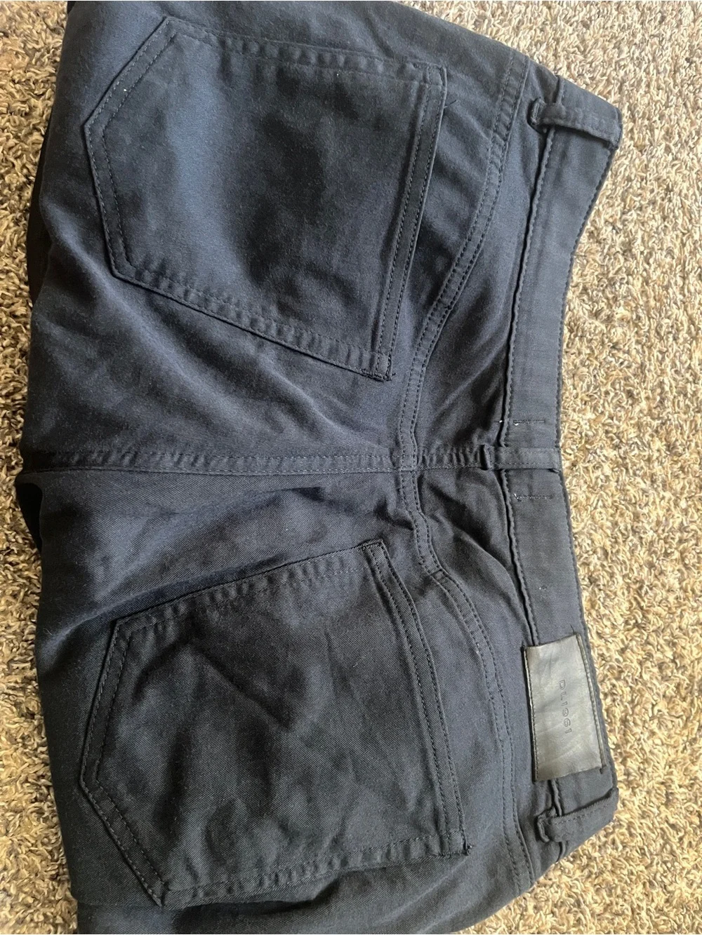 DL1961 Size 32x30 navy blue stretchy slim fit pants